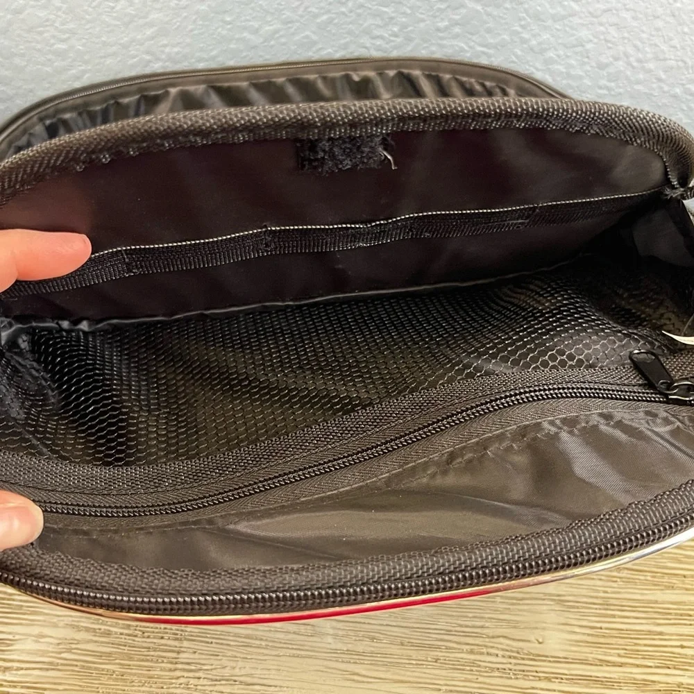 Luca Vergani Black Cosmetic Travel Bag (No Strap)